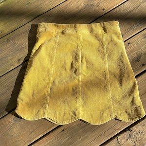 Altar’d State Corduroy Skirt Size Small